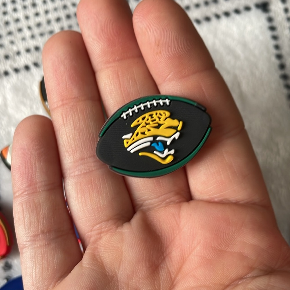 Football Themed Clog Charms - Picture 5 of 5